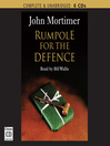 Rumpole for the Defence (MP3)